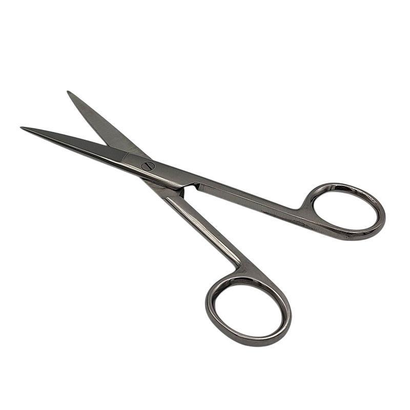 Ножиці операційні, прямі, гострокінцеві, 140 мм